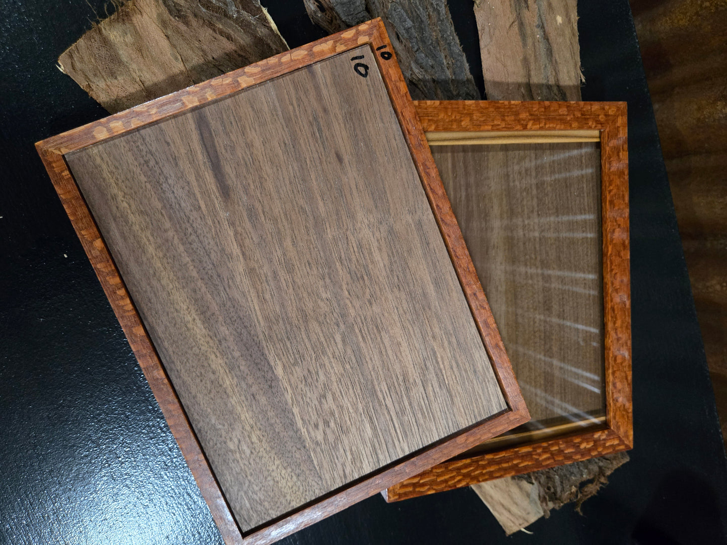 5x7 Minimalist Leopardwood Frames
