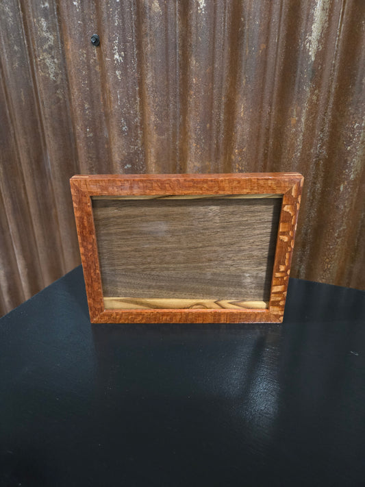5x7 Leopardwood Frame w/ Cleat & Standoff Bundle